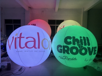 inflatable led sphere balloo...
