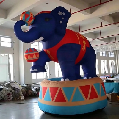 Cartoon Inflatable Elephant ...