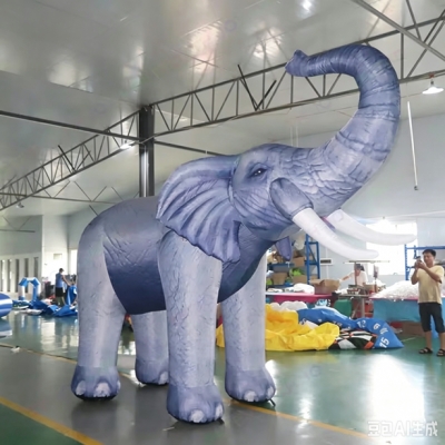 inflatable elephant cartoon ...