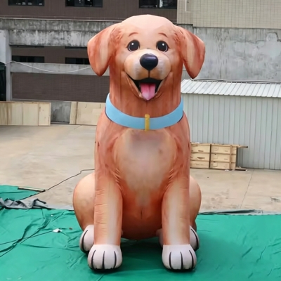 inflatable advertising dog c...