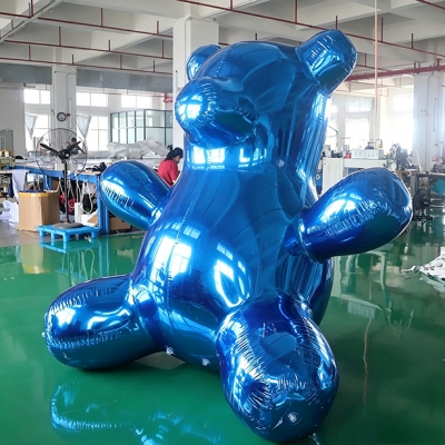 inflatable mirror bear carto...