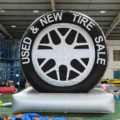 inflatable logo wall inflata...