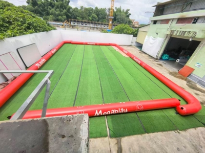 Airtight Sealed Soccer Field...