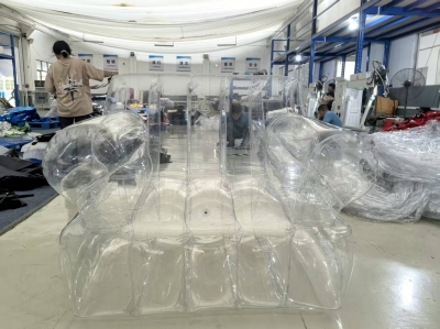 custom inflatable transparen...