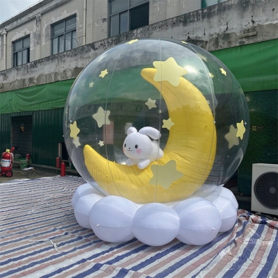 inflatable transparent ball ...